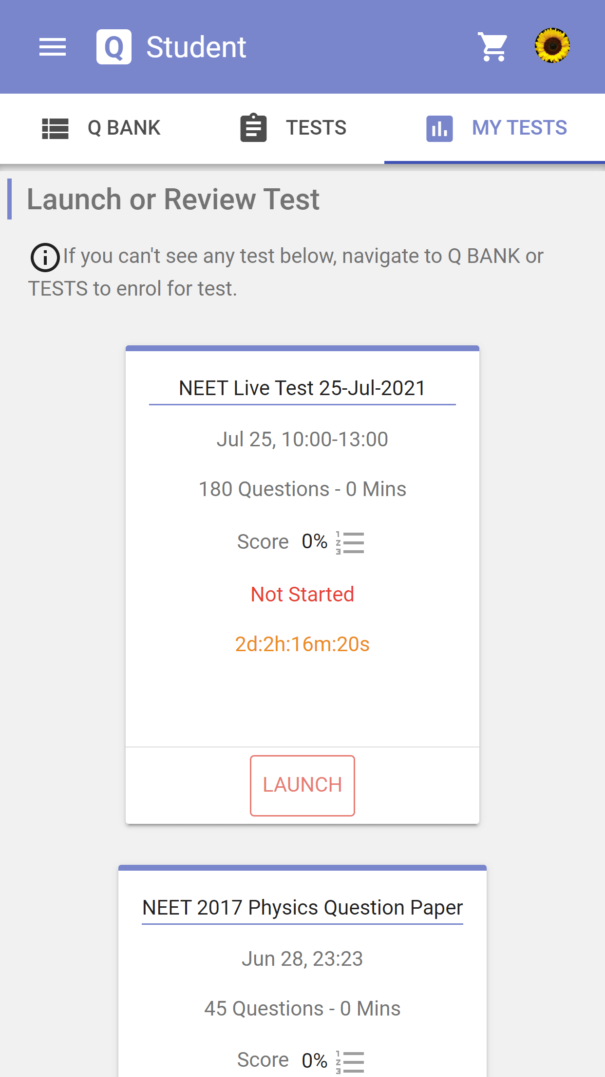 NEET Practive Test